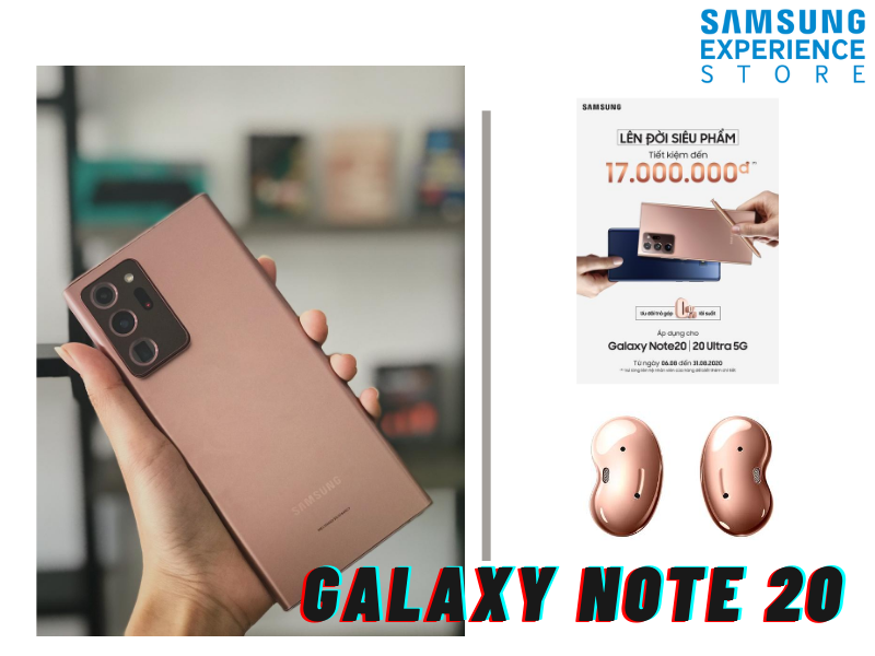 Samsung và những điều thú vị đến từ dòng sản phẩm Note 20