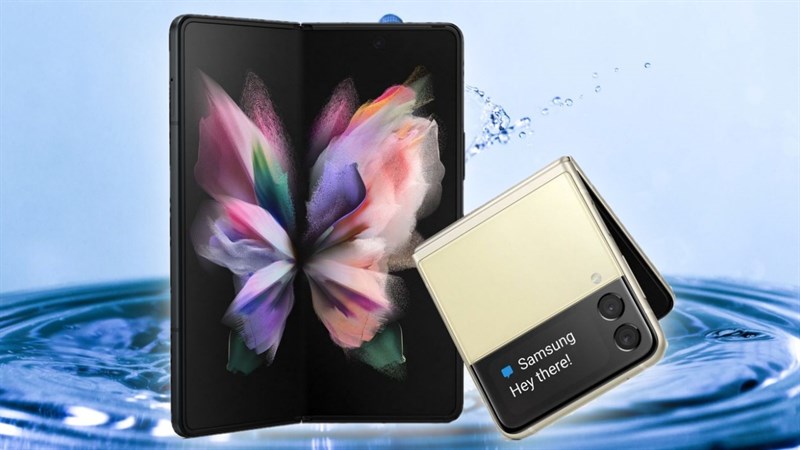 Galaxy Z Fold 3 và Z Flip 3 sẽ đạt xếp hạng IPX8 về chống bụi và nước